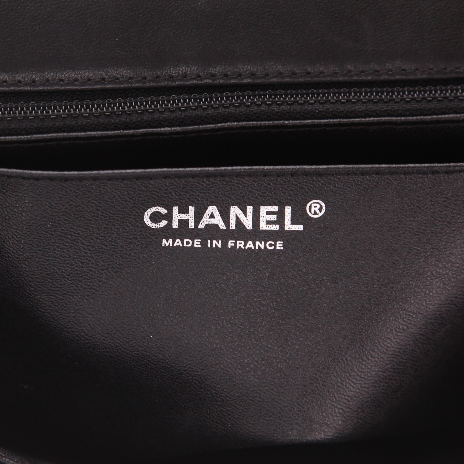 Borsa a tracolla Chanel   in pelle trapuntata nera - Detail D2