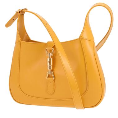 Gucci  Jackie shoulder bag  in yellow leather