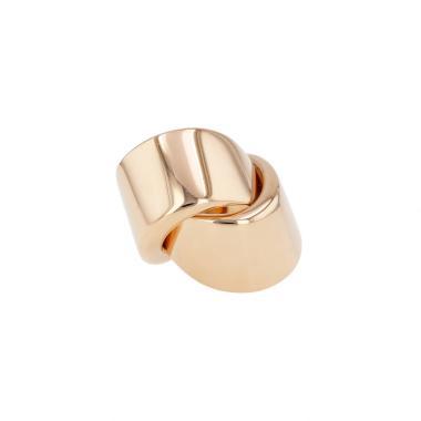 Vhernier Abbraccio ring in pink gold