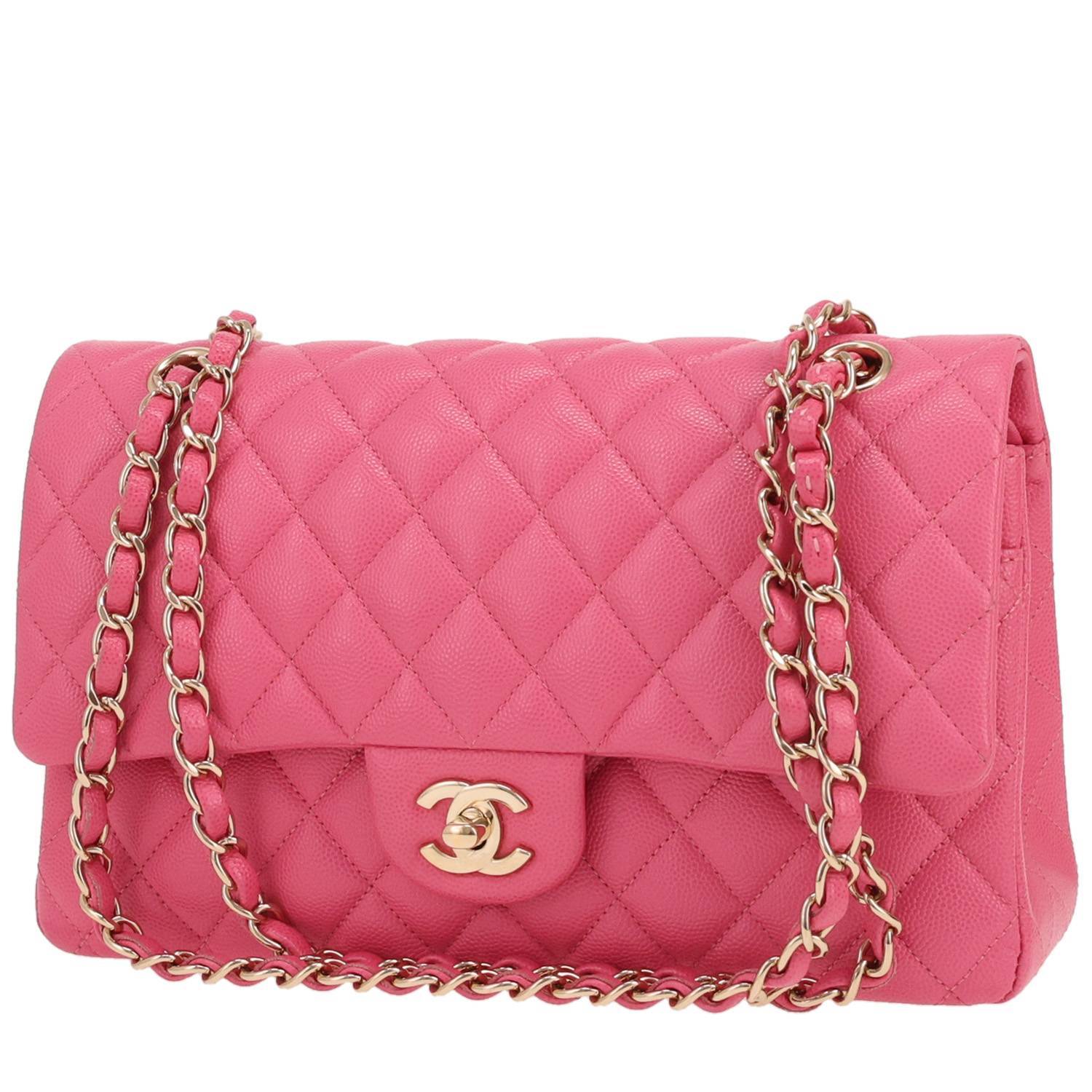Chanel Classic Quilted Flap Bag in Pink 2021 – Pre-owned Chanel Classic Quilted Flap Bag in Pink 2021 – Pre-owned