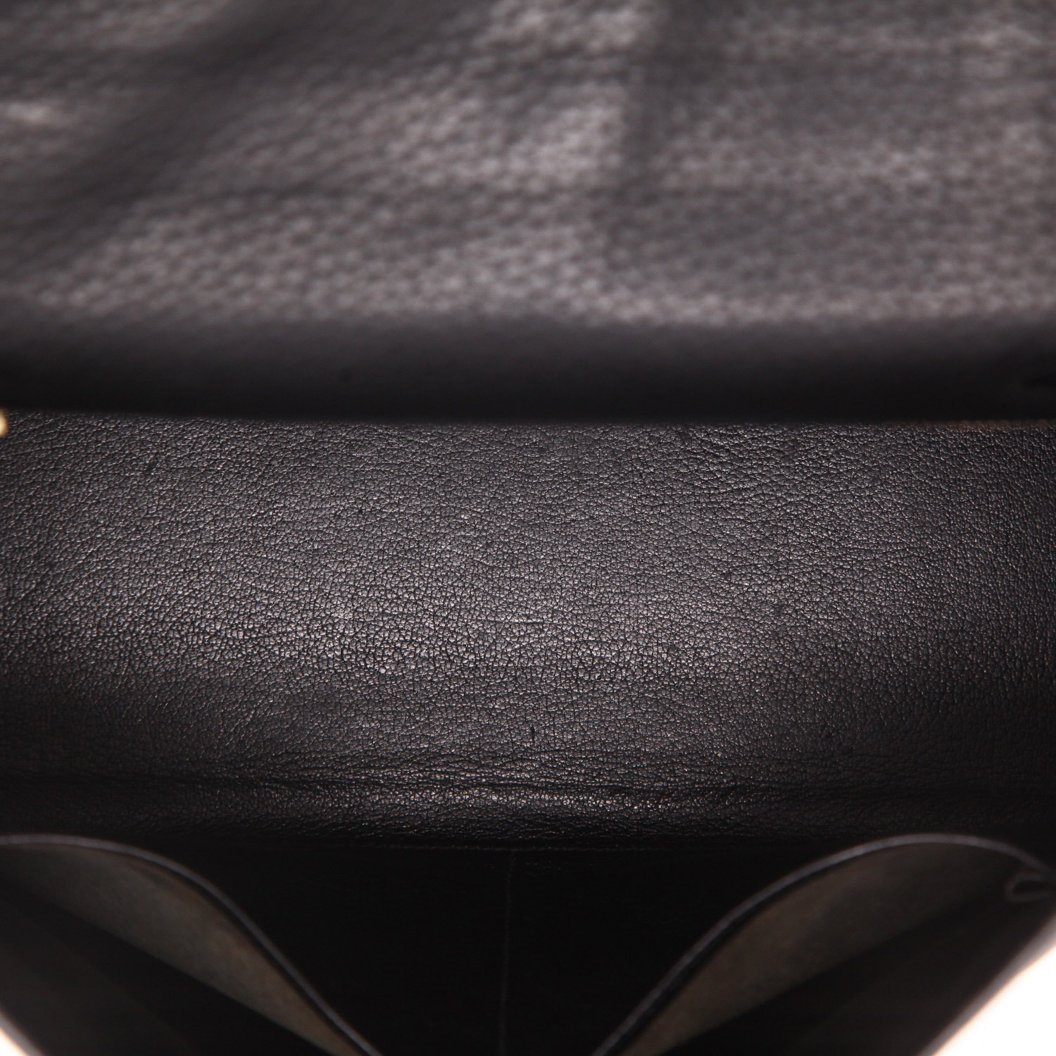 Sac à main Hermès  Kelly 32 cm en cuir Ardenne noir - Detail D3