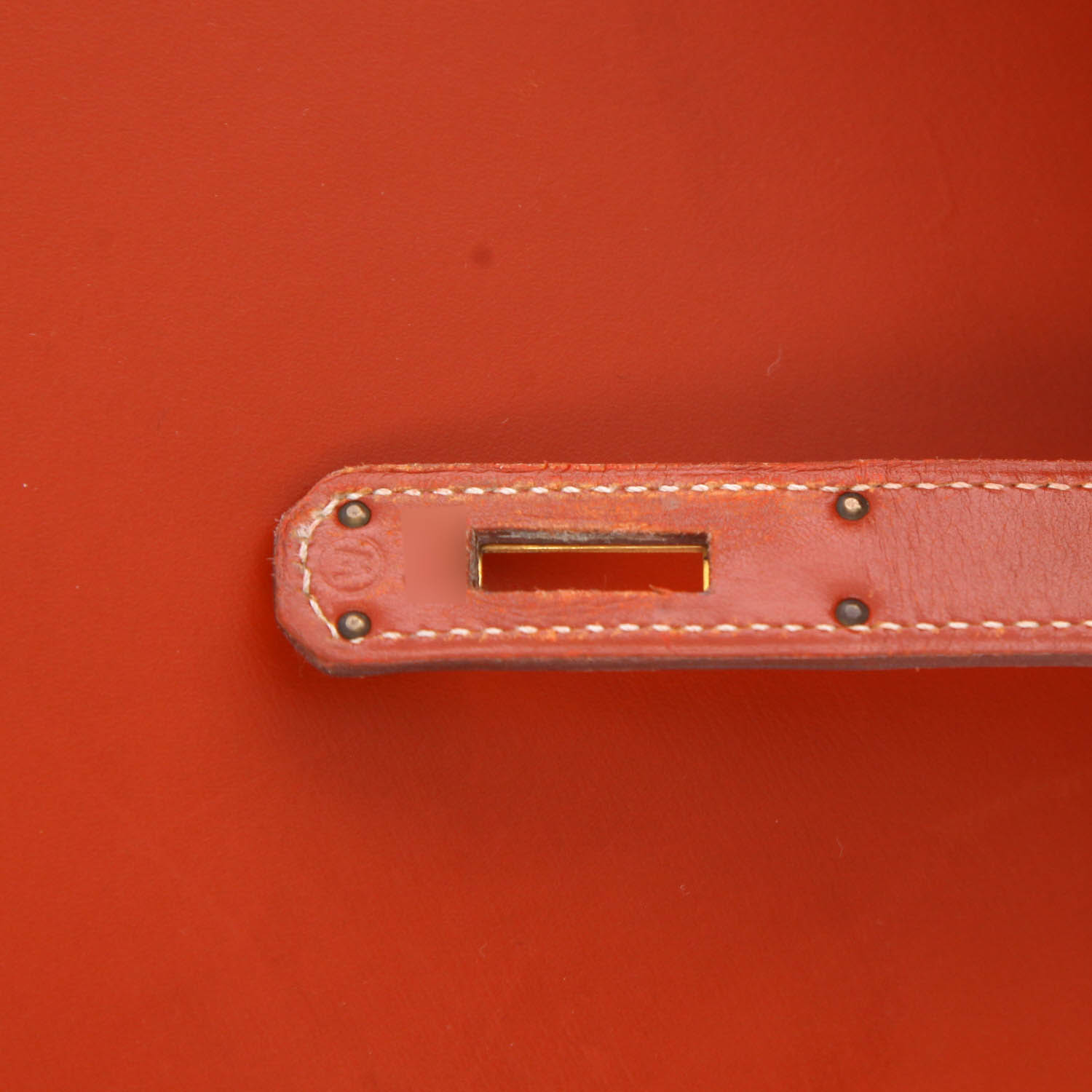 Bolso Hermès Kelly de 32 cm en piel «Box Etrusque» - Detail D4