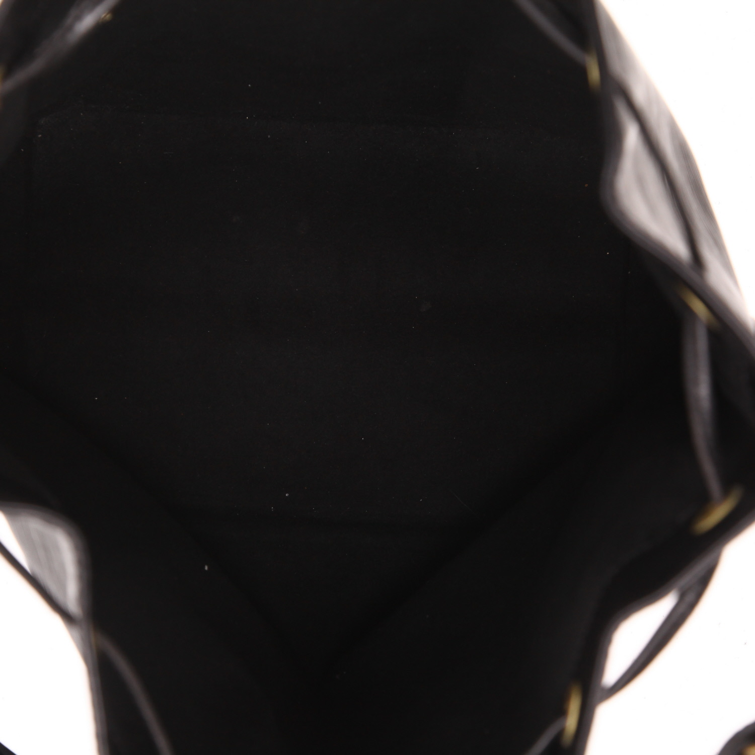 Louis Vuitton  Grand Noé handbag  in black epi leather - Detail D3