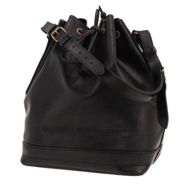 Bolso de mano Louis Vuitton  Grand Noé en cuero Epi negro