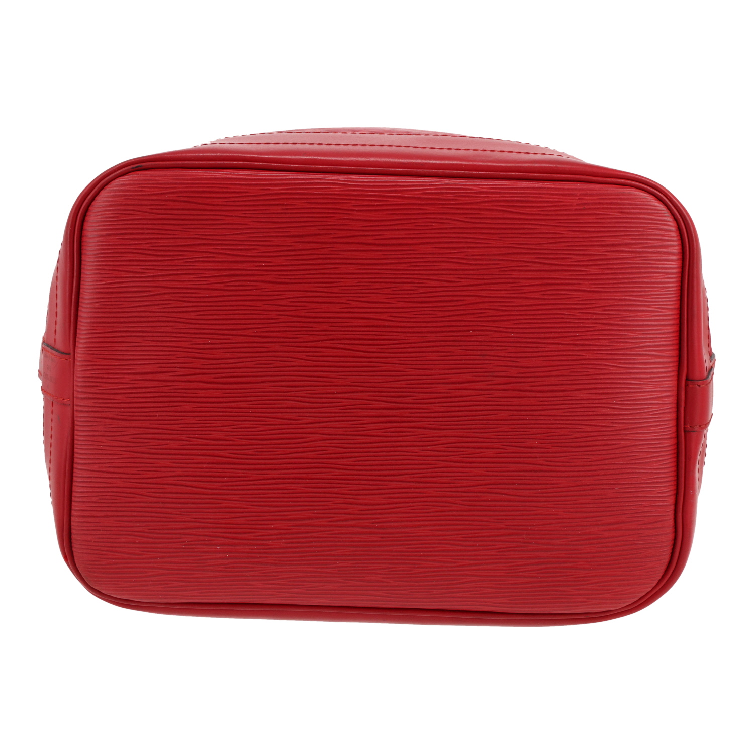 Louis Vuitton  Grand Noé handbag  in red epi leather - Detail D1