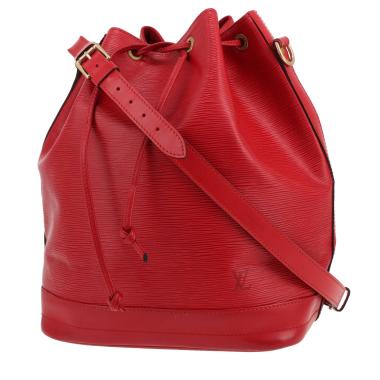 Bolso de mano Louis Vuitton  Grand Noé en cuero Epi rojo