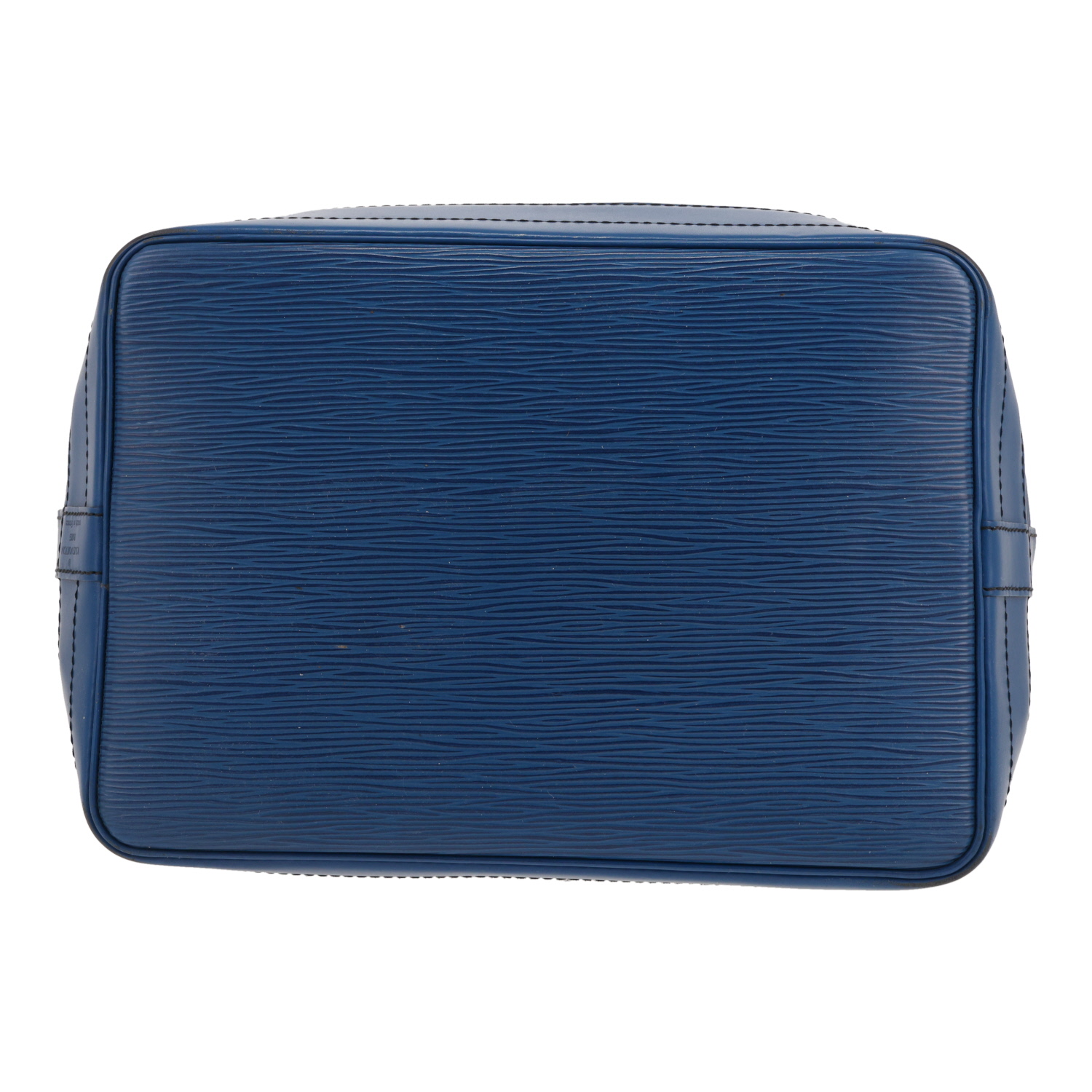 Borsa Louis Vuitton  Grand Noé in pelle Epi blu - Detail D1