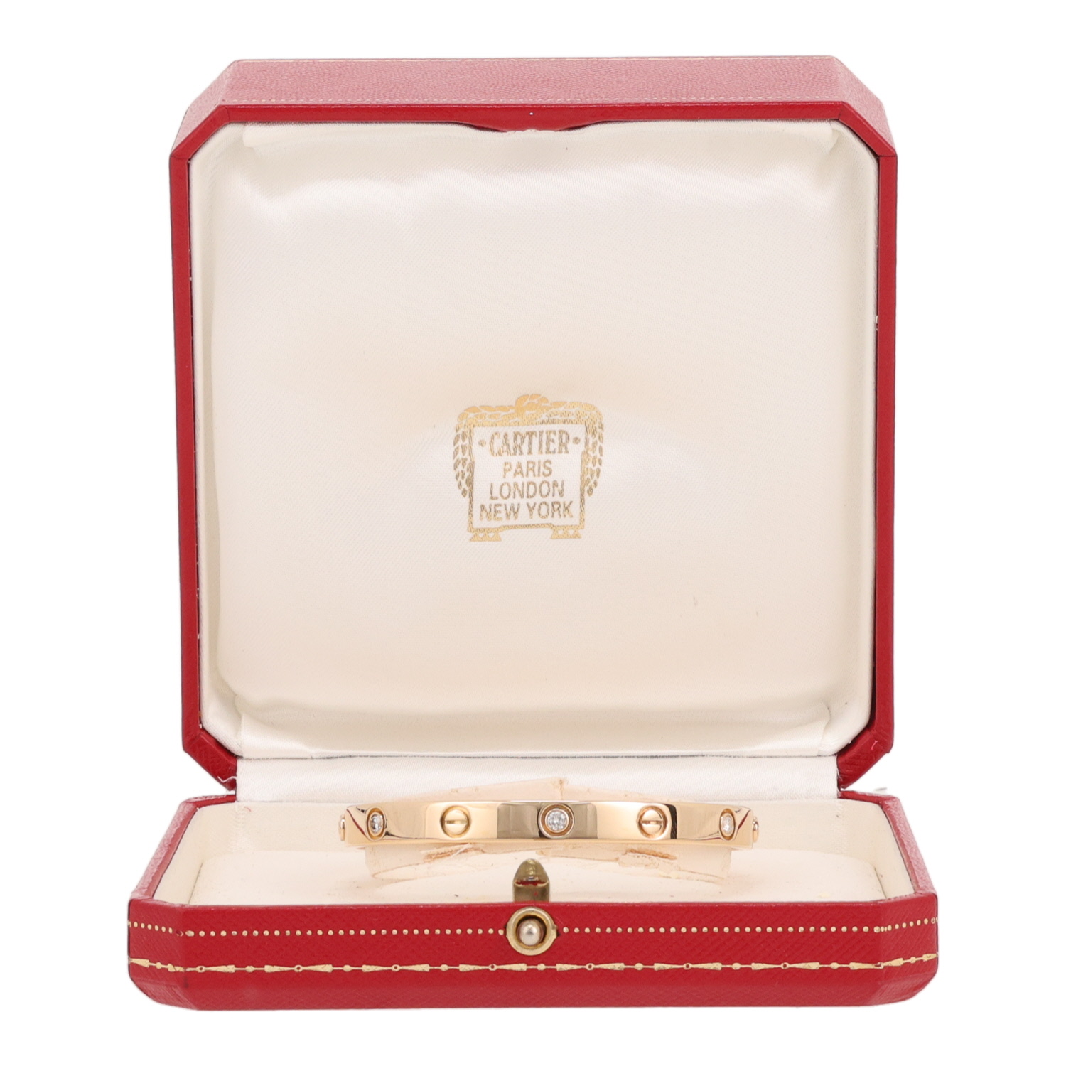 Bracciale Cartier Love 6 diamants in oro giallo e diamanti