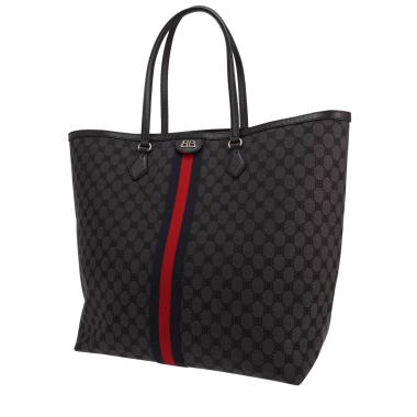 Bolso de fin de semana Balenciaga   en lona monogram gris y cuero gris