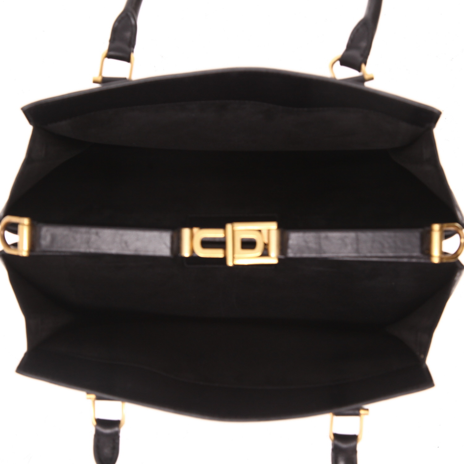 Dior  Dior21st Tote handbag  in black leather - Detail D4