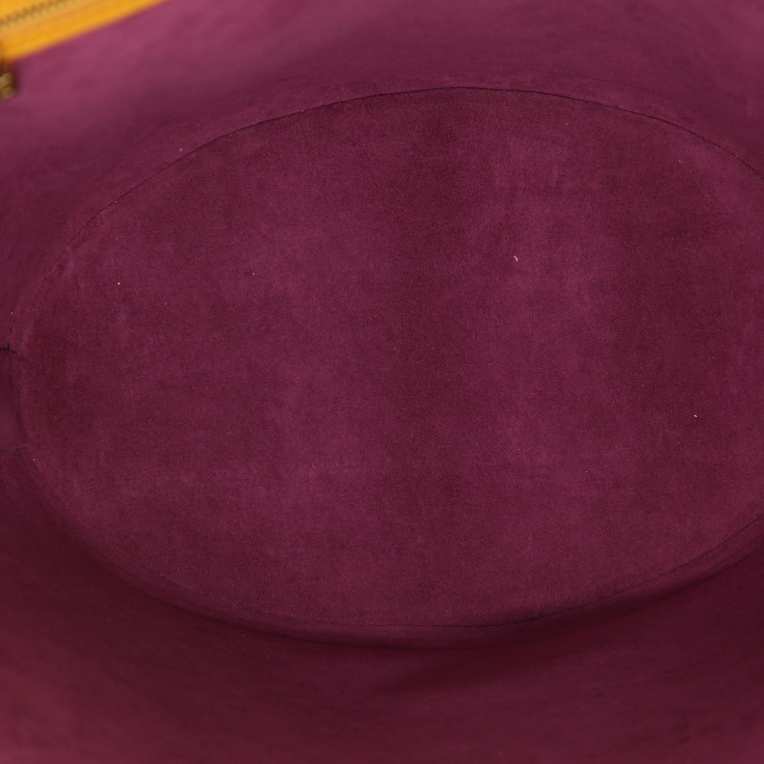 Borsa Louis Vuitton  Saint Jacques in pelle Epi gialla - Detail D3