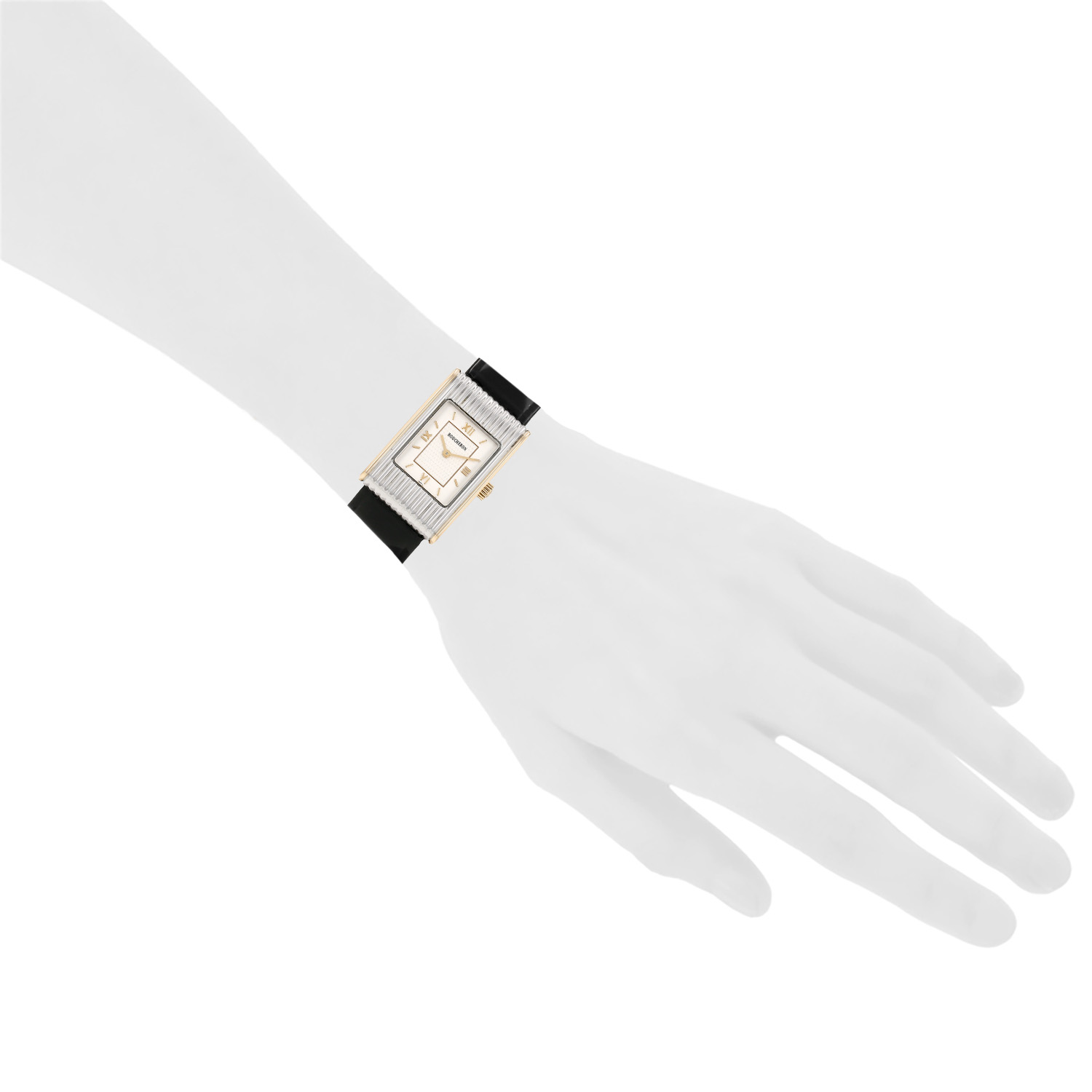Boucheron Reflet watch in gold and steel, circa 2000 - Detail D1