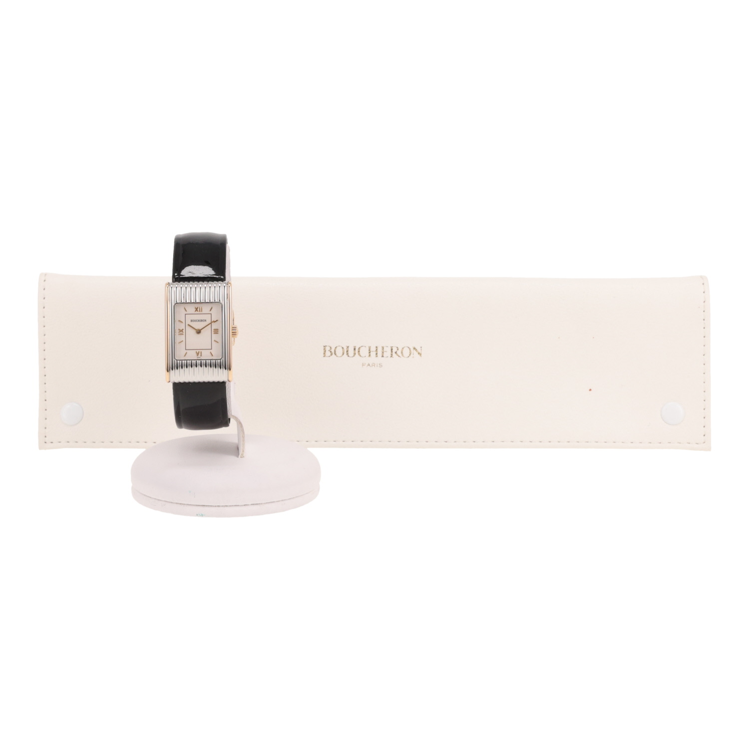 Reloj Boucheron Reflet de oro y acero, hacia el año 2000