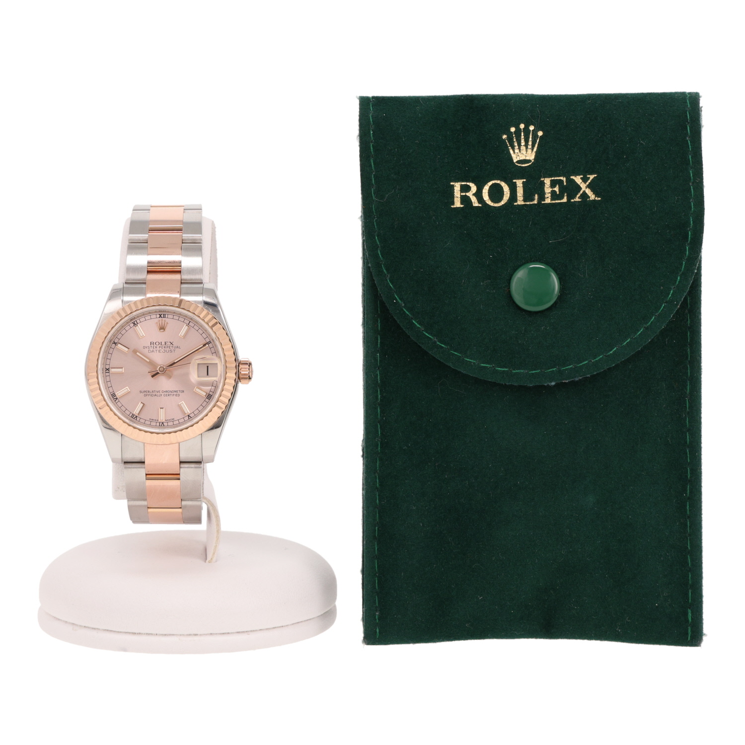 Reloj Rolex Datejust de oro y acero, ref.: Rolex - 178271, hacia 2010