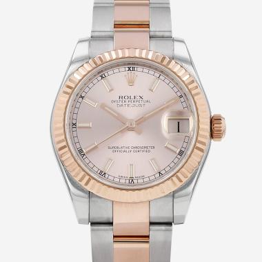 Montre Rolex Datejust en or et acier Ref: Rolex - 178271  Vers 2010