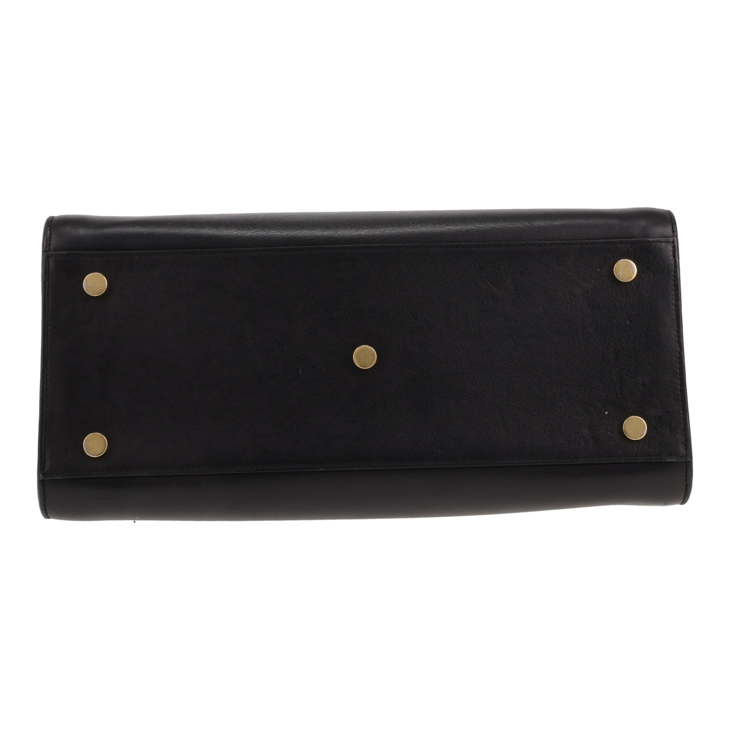 Bolso de mano Saint Laurent  Sac de jour en cuero negro - Detail D1