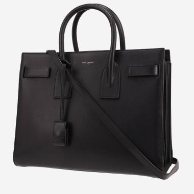 Sac à main Saint Laurent  Sac de jour en cuir noir
