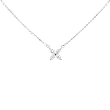Collana Tiffany & Co  in platino e diamanti