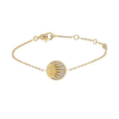 Dior Rose Céleste bracelet in yellow gold, mother of pearl and diamonds