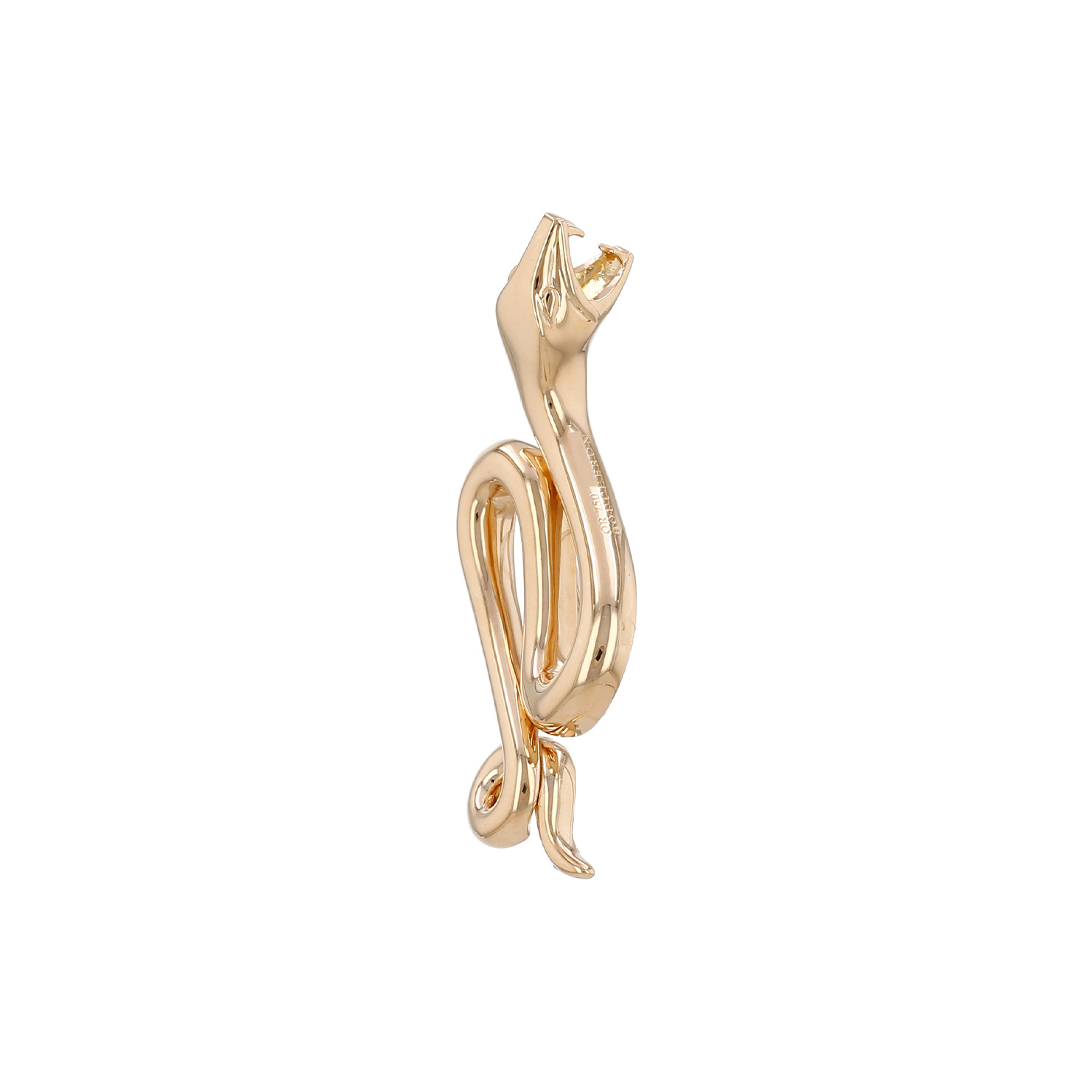 Boucheron Trouble brooch in yellow gold - Detail D1