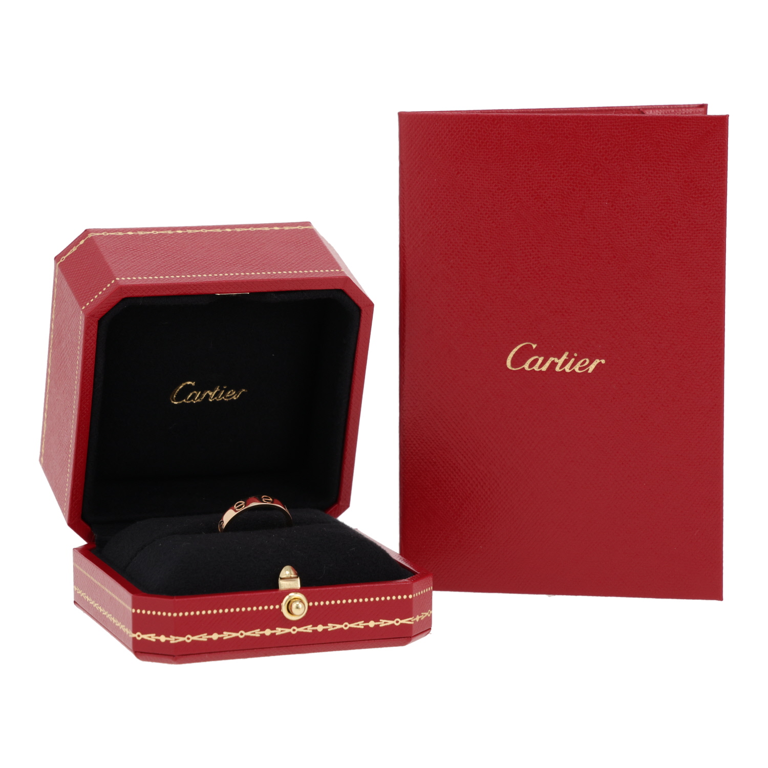 Bague Cartier Love petit modèle en or jaune - Detail D2