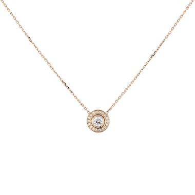 Collana Cartier Cartier d'Amour pavé in oro rosa e diamanti