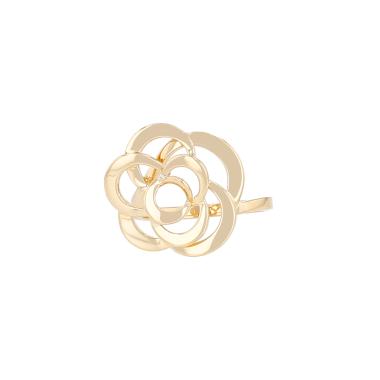 Chanel Camélia Fil medium model ring in yellow gold
