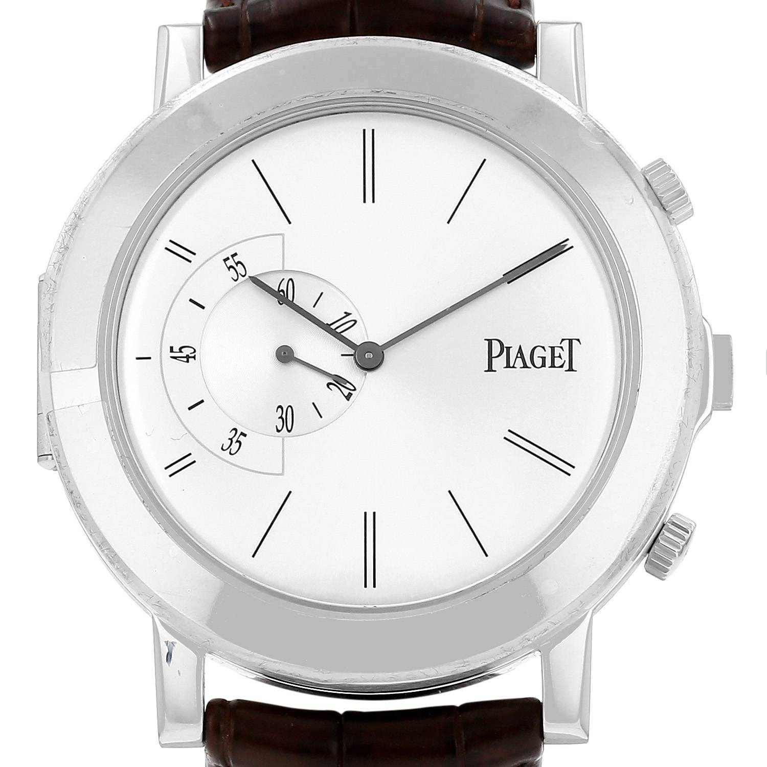 Montre Piaget Altiplano en or blanc Ref: Piaget - P10377 Edition Montre Piaget Altiplano en or blanc Ref: Piaget - P10377 Edition