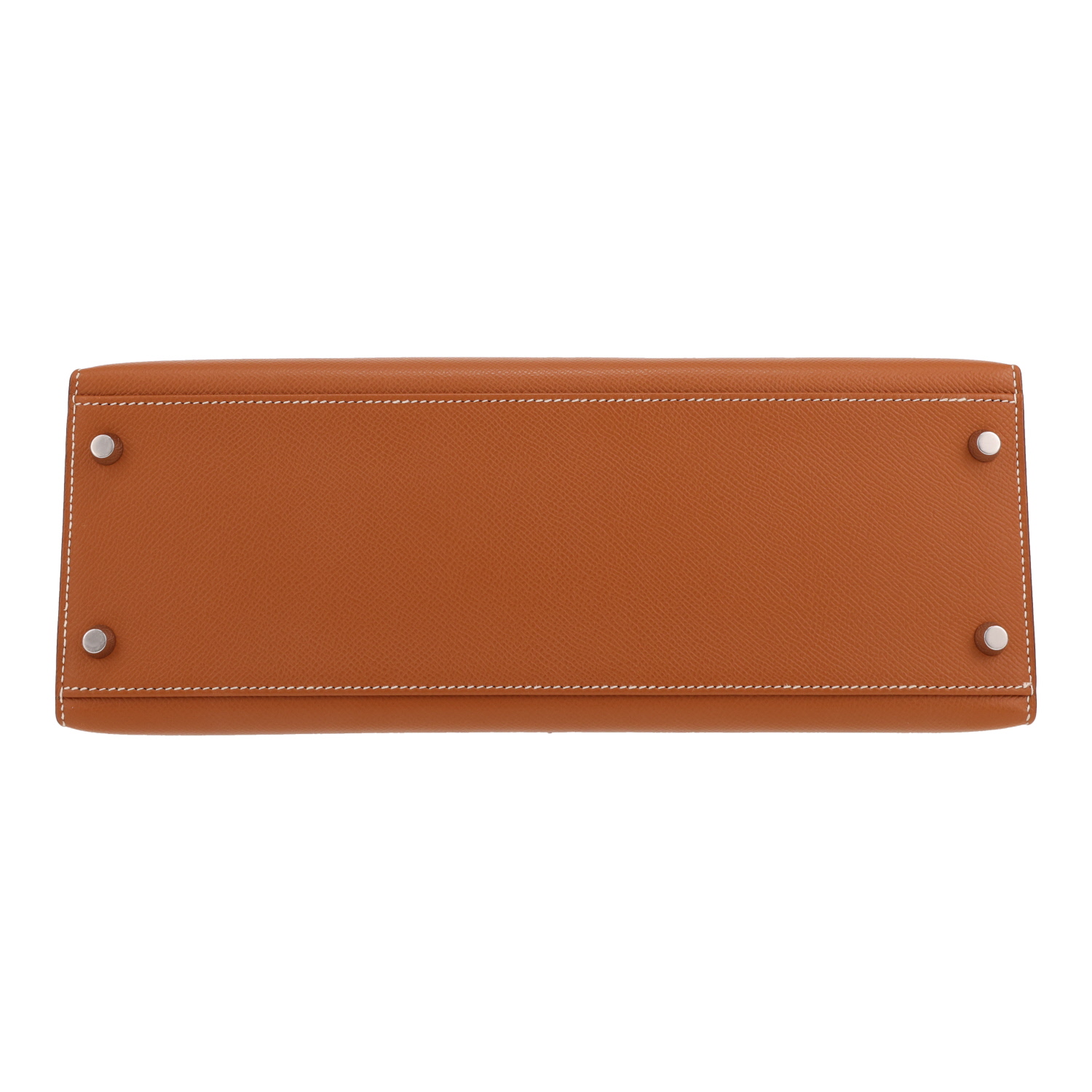 Borsa Hermès  Kelly 32 cm in pelle Epsom gold - Detail D1