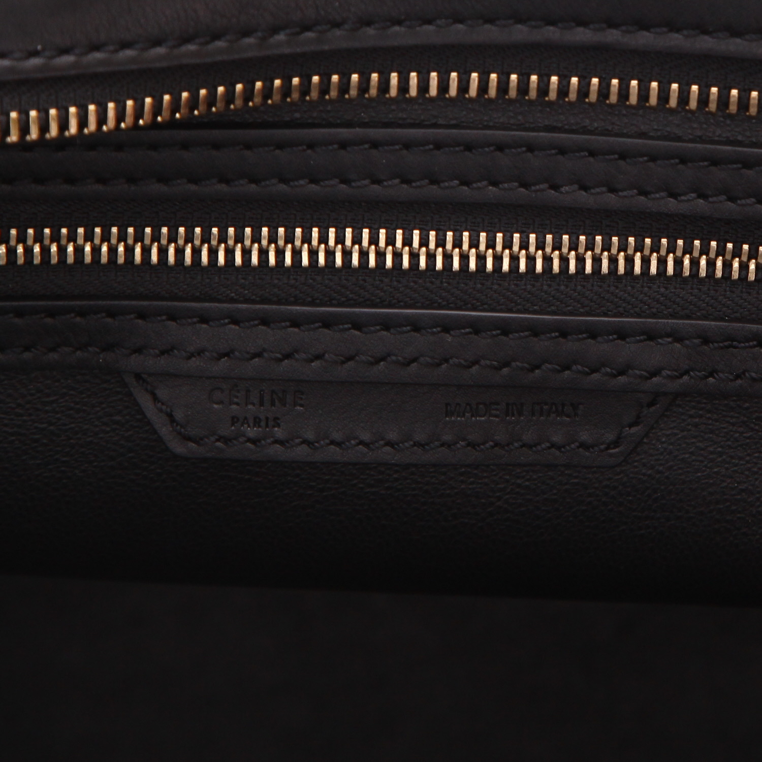 Celine Celine Rucksack Backpack Black Leather 