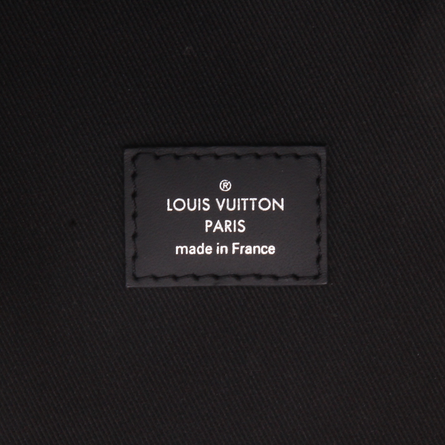 Sac à dos Louis Vuitton  Discovery en toile monogram gris Graphite et cuir noir - Detail D2