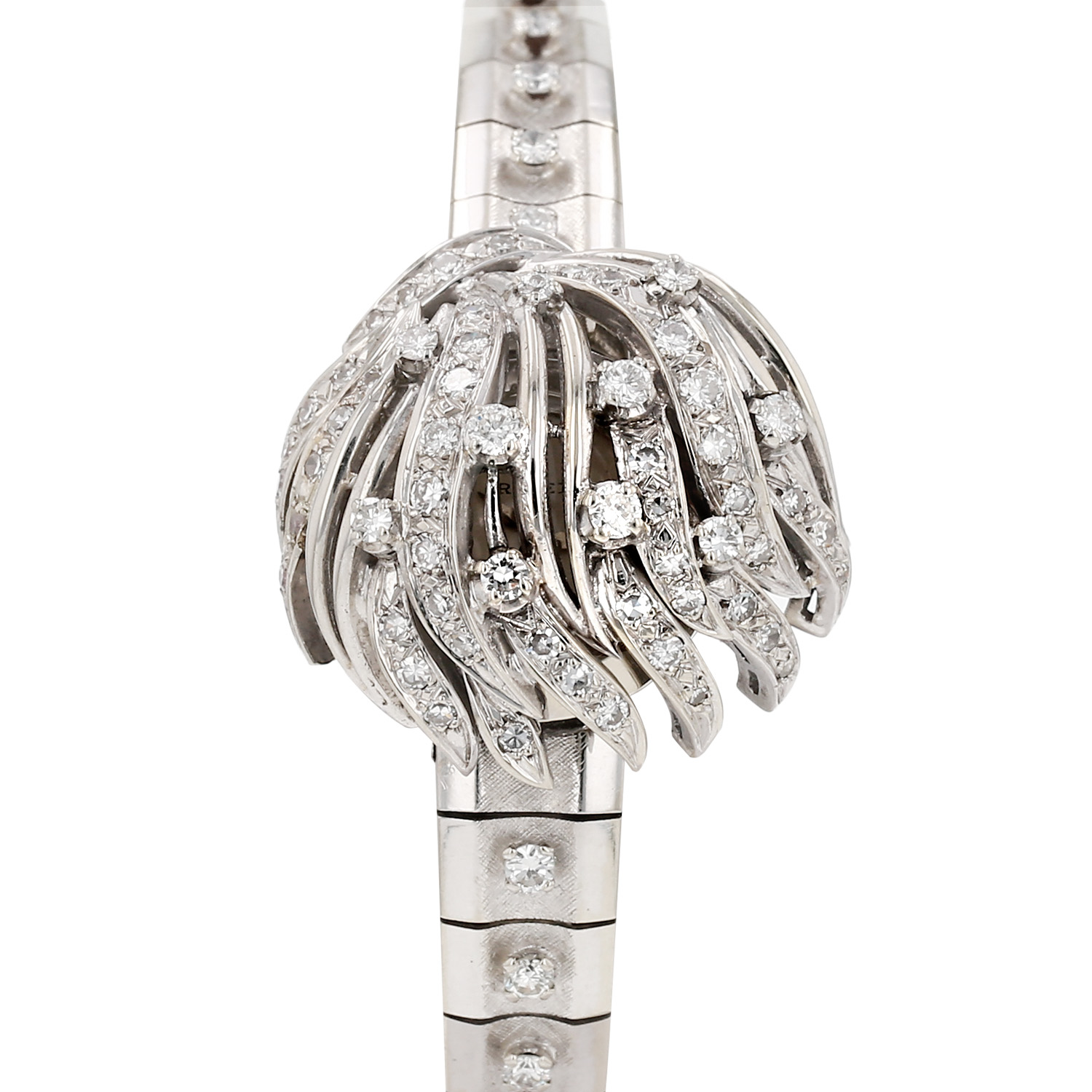 Montre Rolex Precision en or blanc Vers 1960