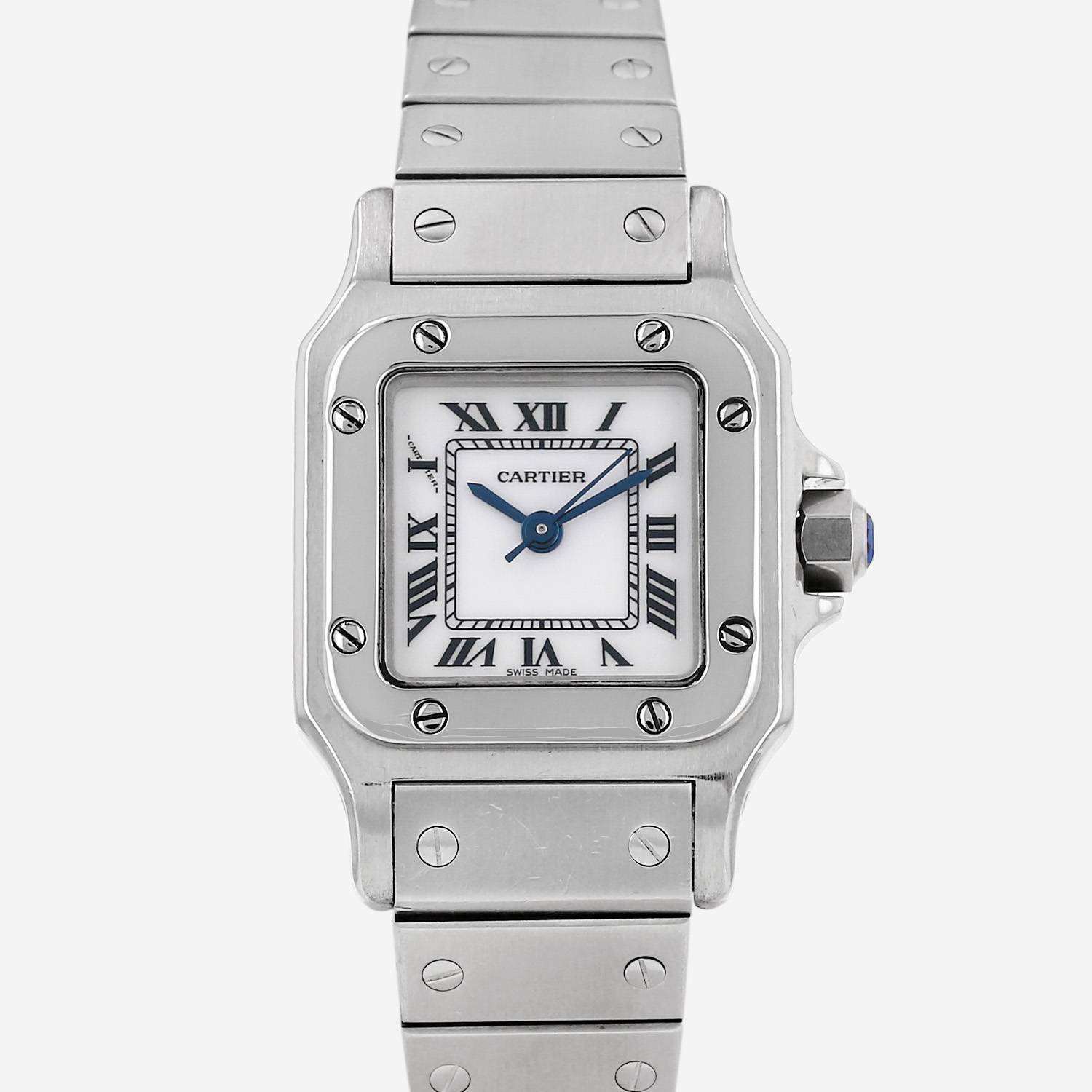 Cartier Santos small model in stainless steel Ref: Cartier - 0901 Circa 1981