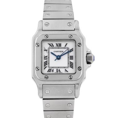 Montre Cartier Santos petit modèle  en acier Ref: Cartier - 0901  Vers 1981