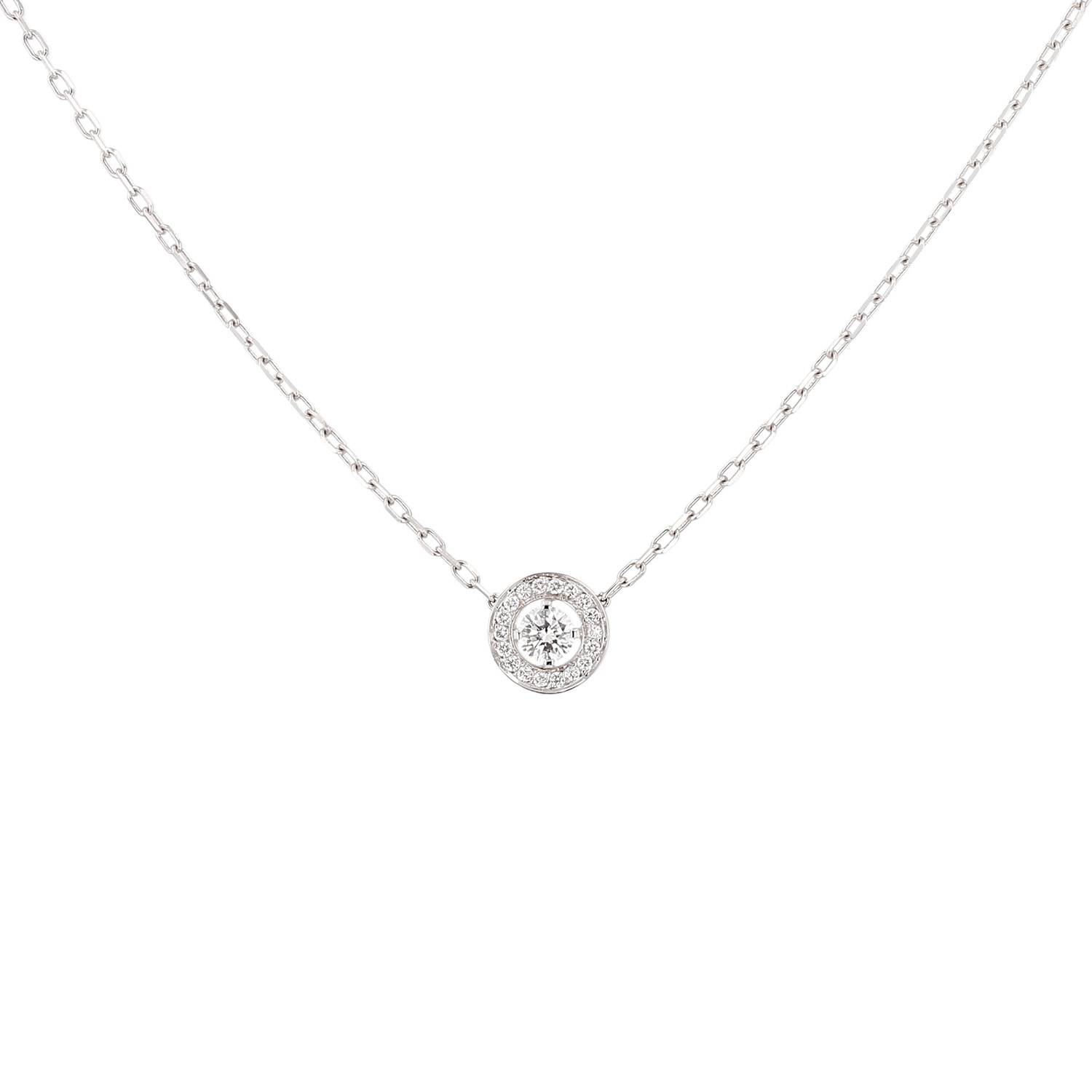Collier Boucheron Ava en or blanc et diamants