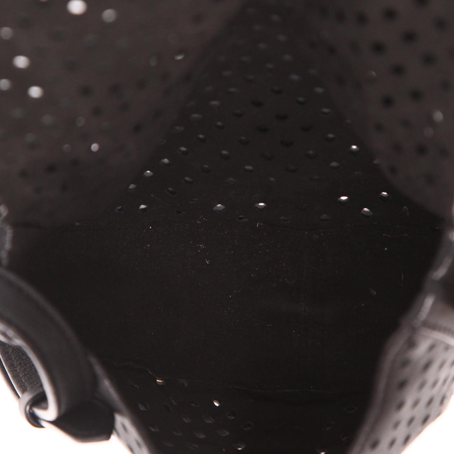 Borsa bisaccia Louis Vuitton  Chantilly in pelle nera - Detail D3