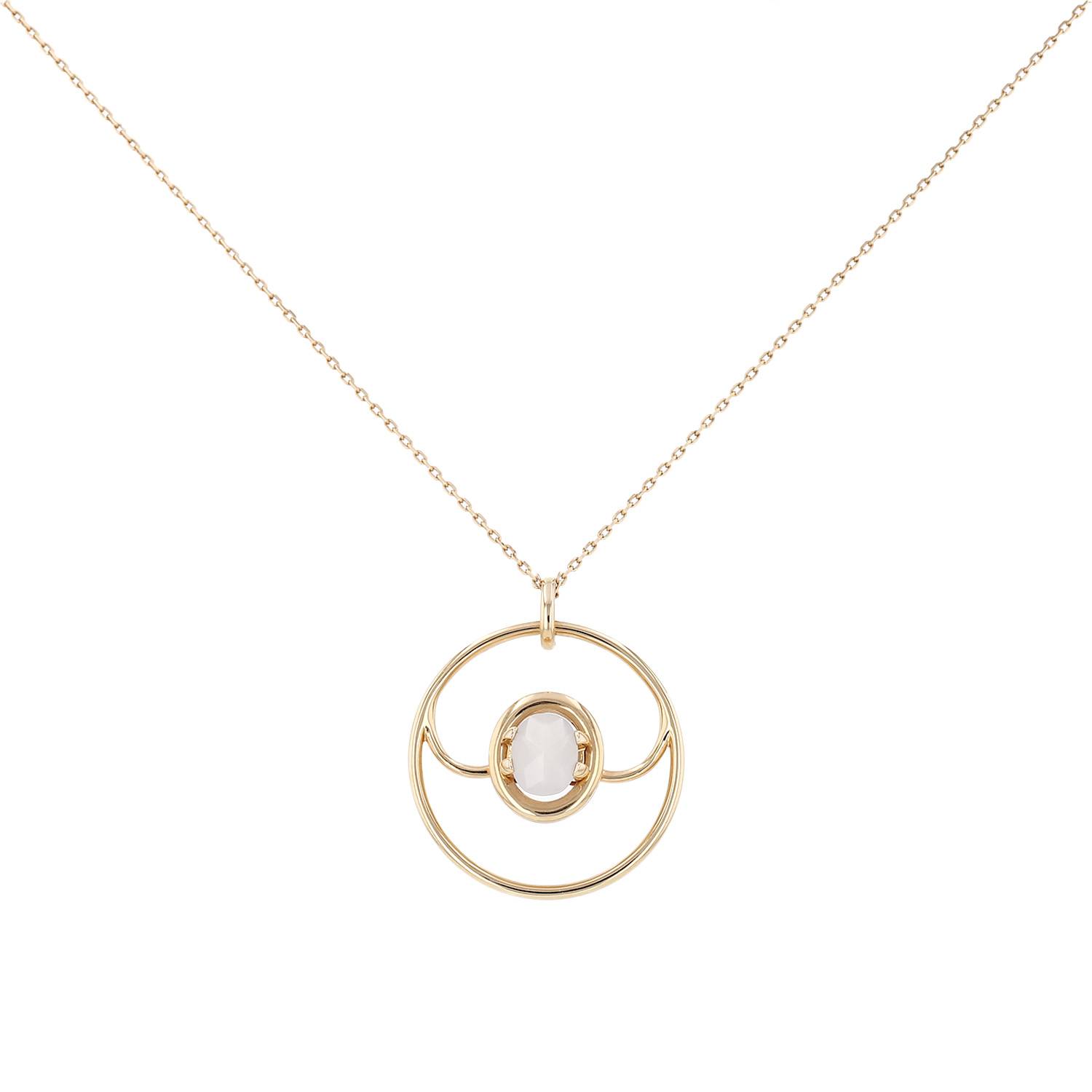 Collier Poiray Ma Préférence en or rose et calcédoine Collier Poiray Ma Préférence en or rose et calcédoine