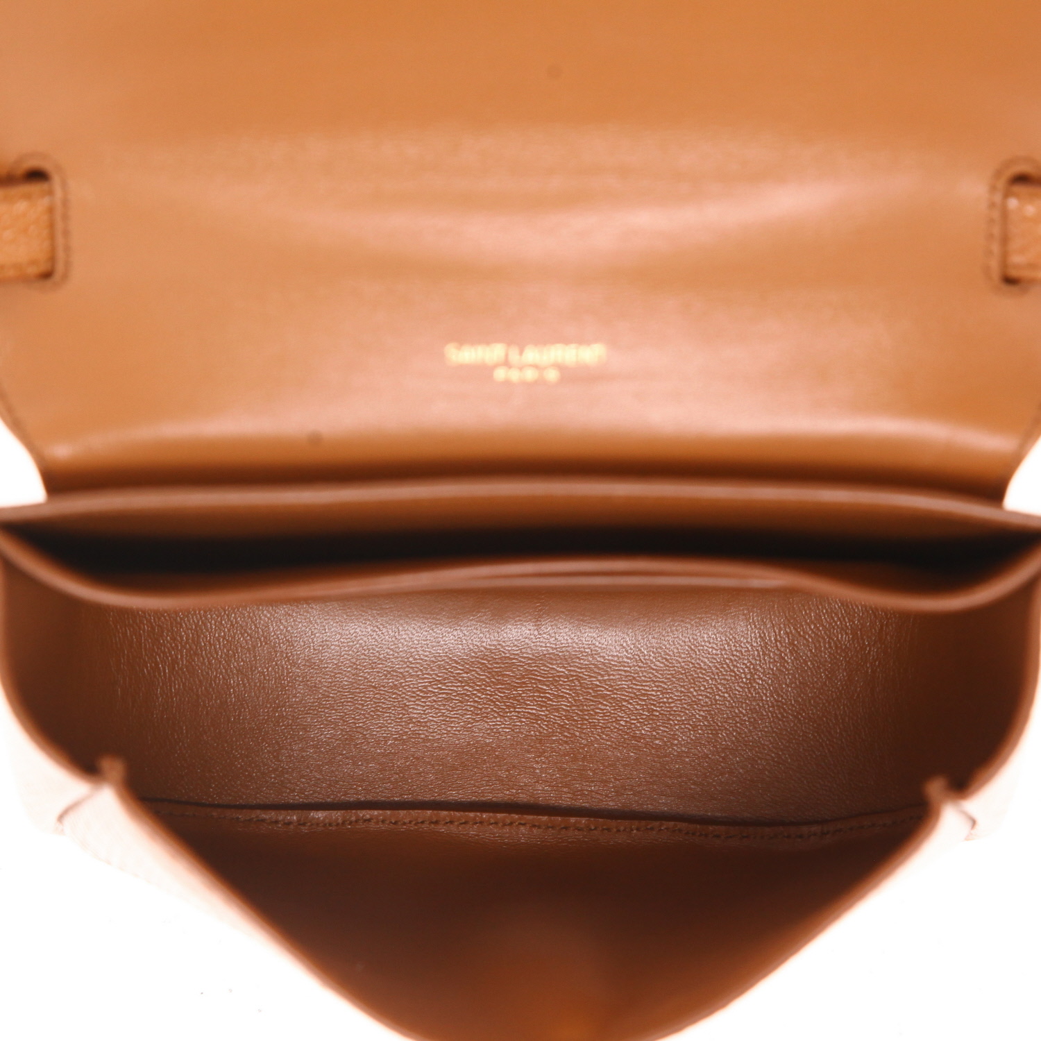 Saint Laurent  Kaia shoulder bag  in brown python - Detail D3