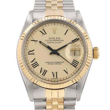 Montre Rolex Datejust en or et acier Ref: Rolex - 16013  Vers 1985