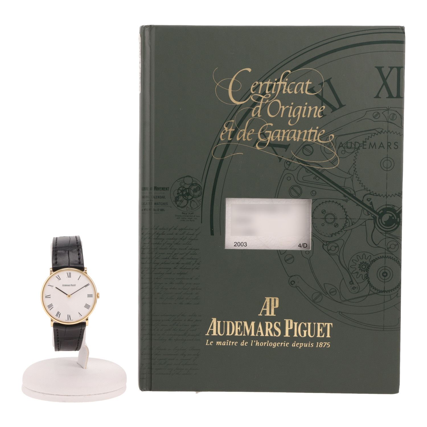 Orologio Audemars Piguet Classic in oro giallo Ref: Audemars Piguet - 14539BA/P/0002  Circa 1999