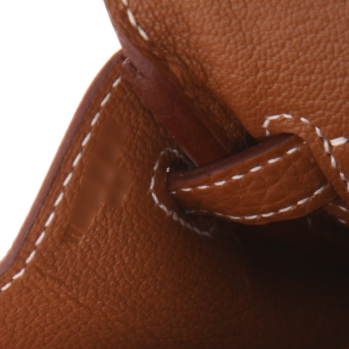 Borsa Hermès  Birkin 25 cm in pelle togo gold - Detail D4