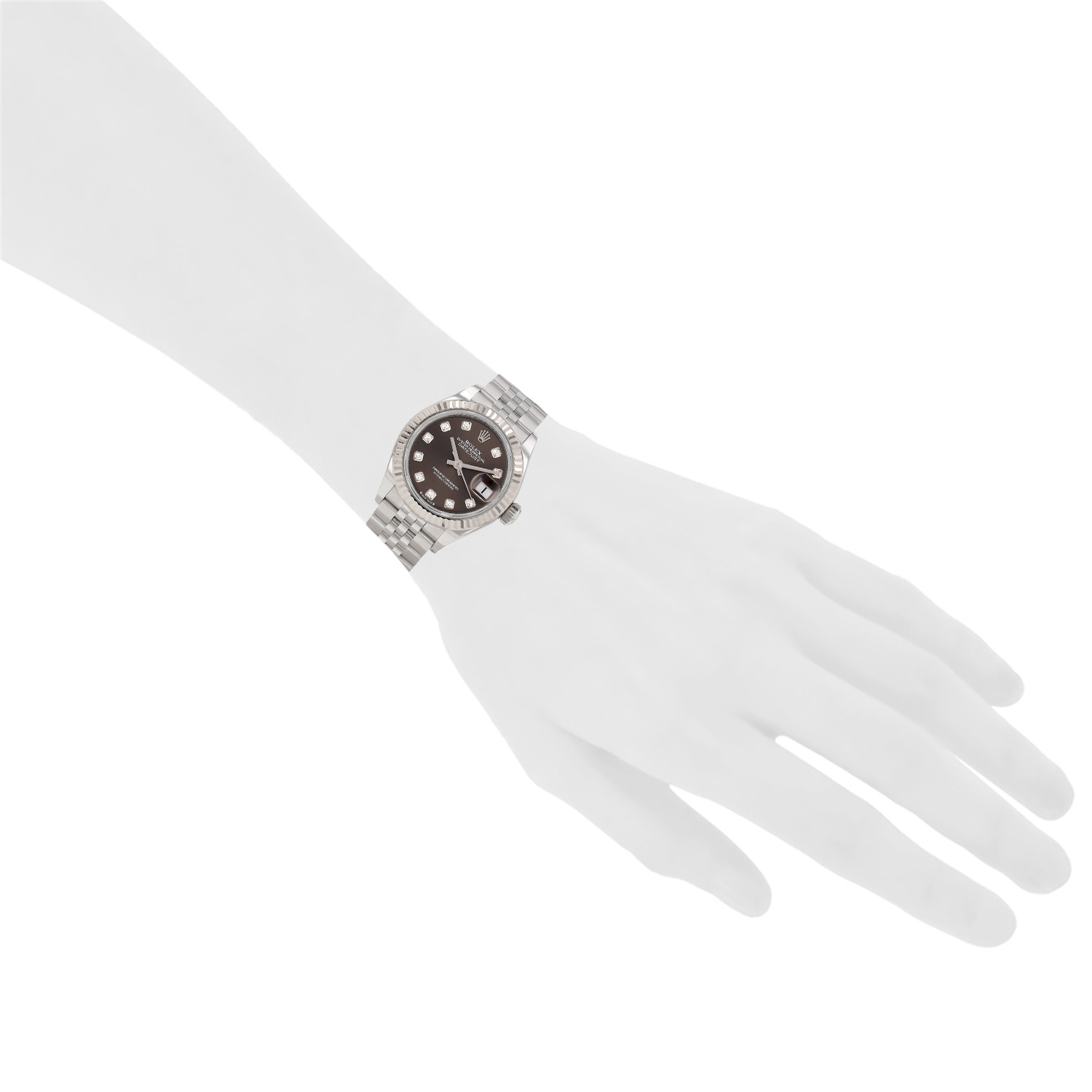 Montre Rolex Datejust Lady en or et acier Ref: Rolex - 279174  Vers 2020 - Detail D1