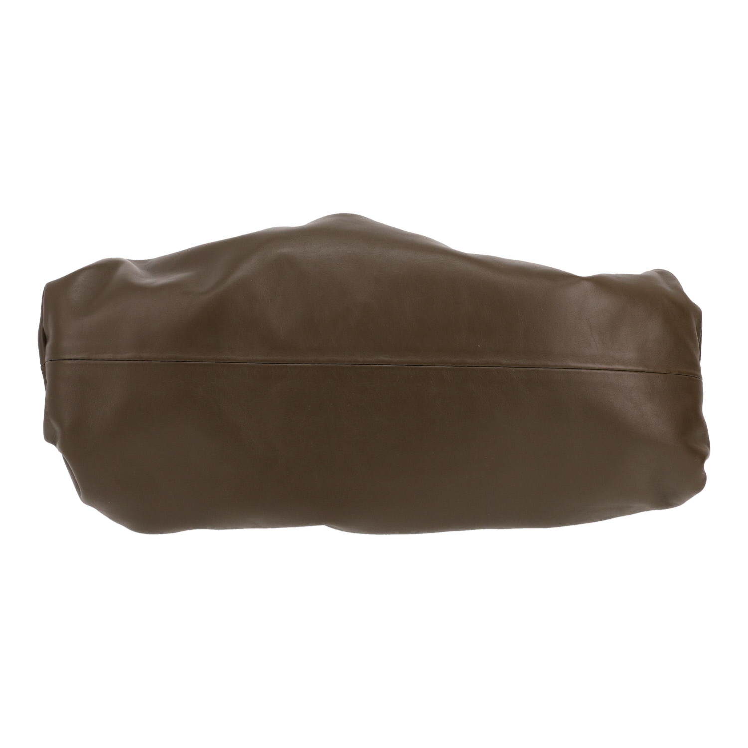 Bottega Veneta  Pouch pouch  in khaki leather - Detail D1