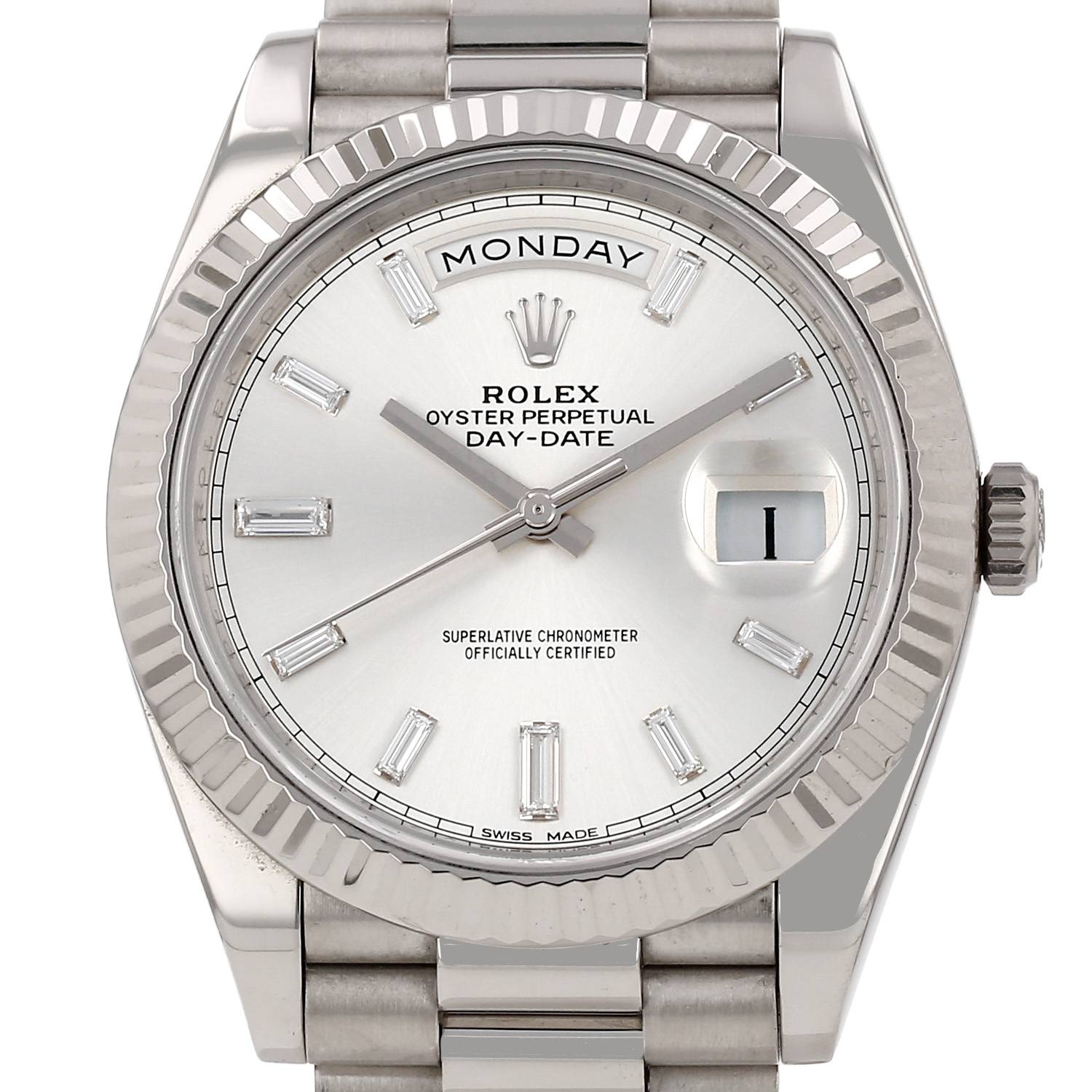 Montre Rolex Day-Date en or blanc Ref: Rolex - 228239 Vers 2017