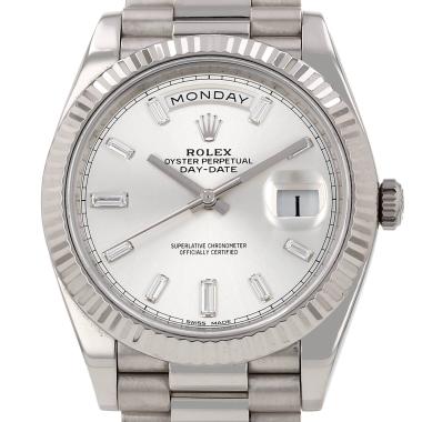 Reloj Rolex Day-Date de oro blanco Ref: Rolex - 228239  Circa 2017