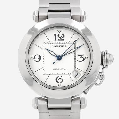Montre Cartier Pasha en acier Ref: Cartier - 2324  Vers 2000