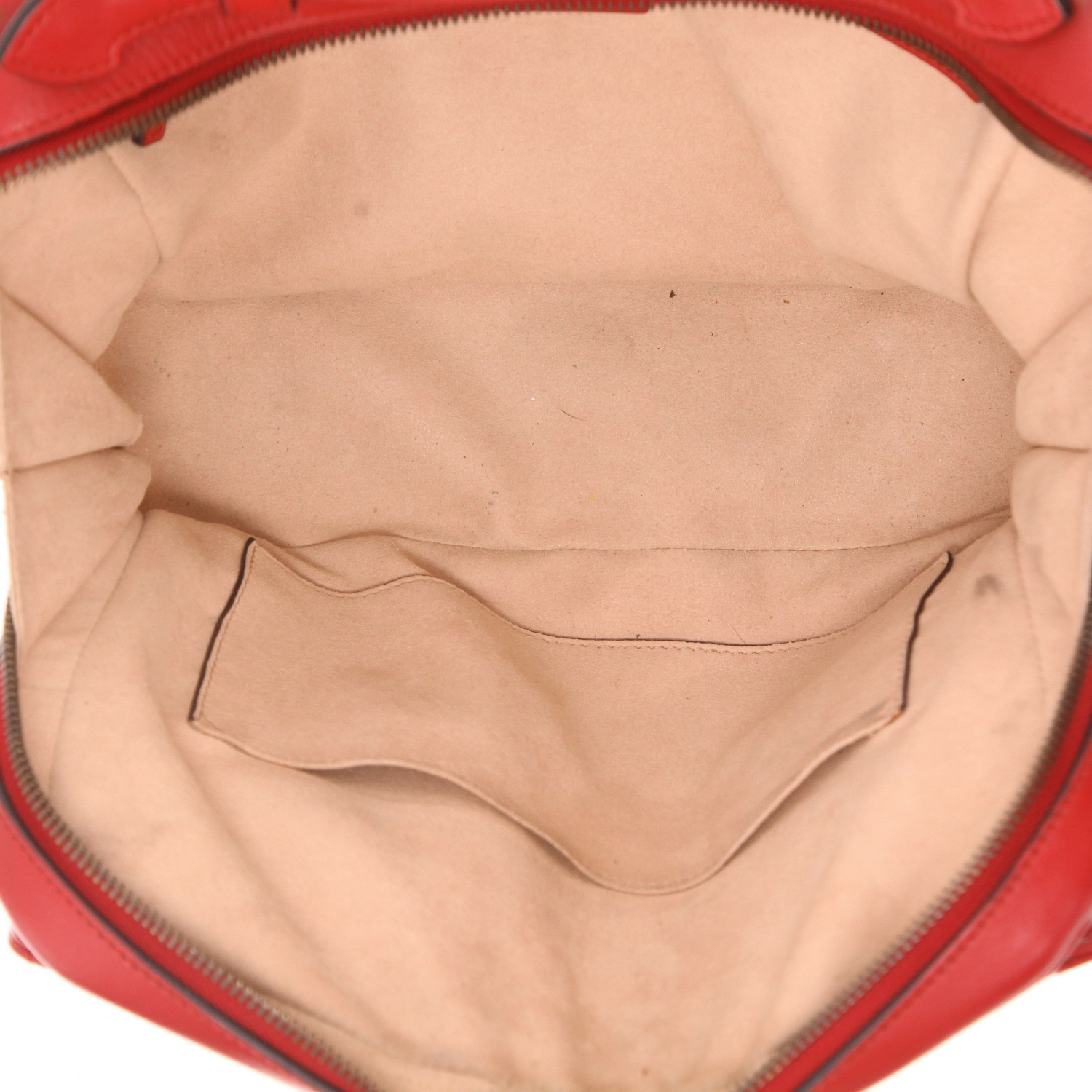 Bolso bandolera Gucci  GG Marmont en cuero acolchado rojo - Detail D3