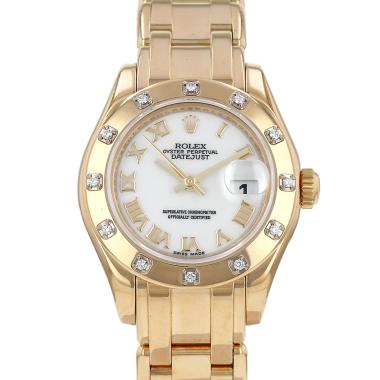 Rolex Lady Datejust Pearlmaster  in yellow gold Ref: Rolex - 80318  Circa 2006
