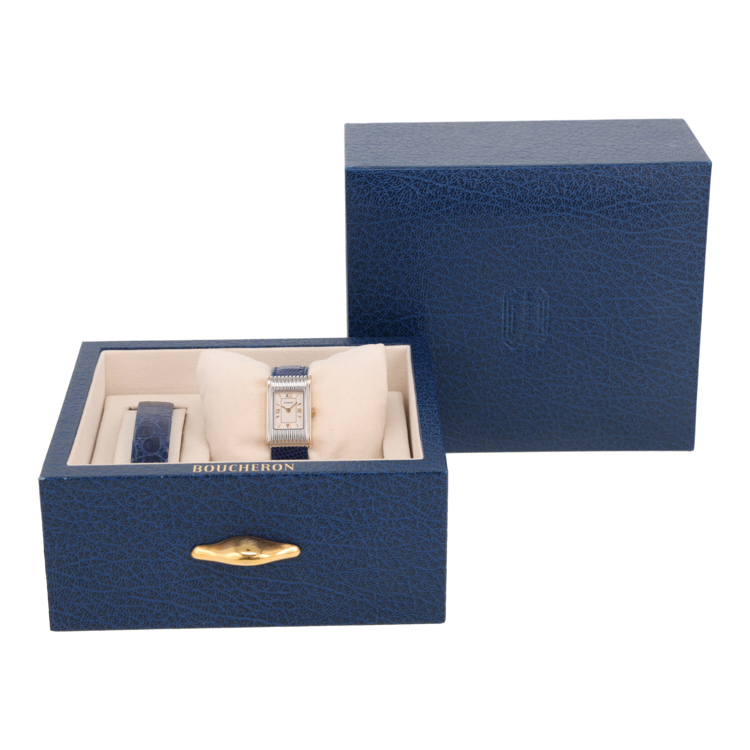 Reloj Boucheron Reflet de oro y acero Circa 2000