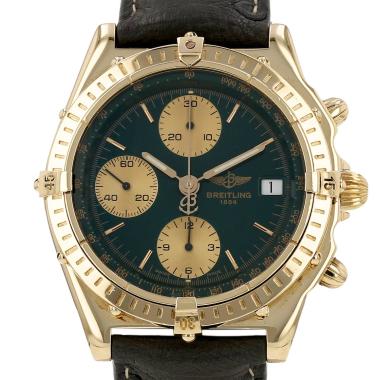 Montre Breitling Chronomat en or jaune Ref: Breitling - K13047X  Vers 1990